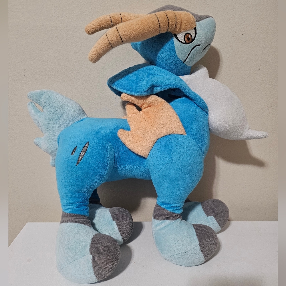 Cobalion Pokemon Takara Tomy Japan 17” Large Plush Toy